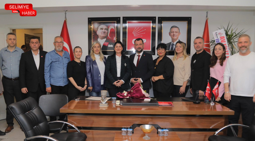 BAŞKAN GENCAN’DAN CHP İL BAŞKANLIĞINA ZİYARET