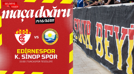 EDİRNESPOR, KÜÇÜKÇEKMECE SİNOP SPOR’U KONUK EDECEK