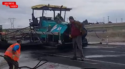 EDİRNE–KIRKLARELİ YOLUNDA ASFALT ÇALIŞMASI SÜRÜYOR