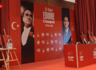 CHP EDİRNE İL KONGRESİNDE YÜCEL BALKANLI TEK ADAY