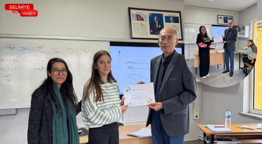 VİZE’DE ETWINNING PROJESİ BELGE TESLİM TÖRENİ YAPILDI