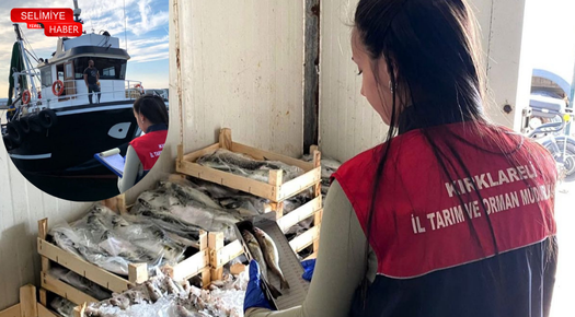 DEMİRKÖY’DE SU ÜRÜNLERİ DENETİMİ YAPILDI