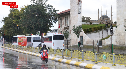 EDİRNE’DE SAĞANAK YAĞIŞ ETKİSİNİ SÜRDÜRÜYOR!