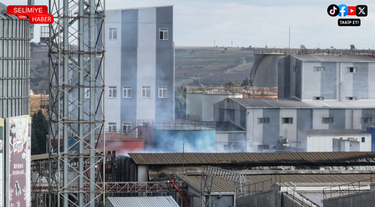 YAĞ FABRİKASINDA PATLAMA SONUCU ÇIKAN YANGIN SÖNDÜRÜLDÜ