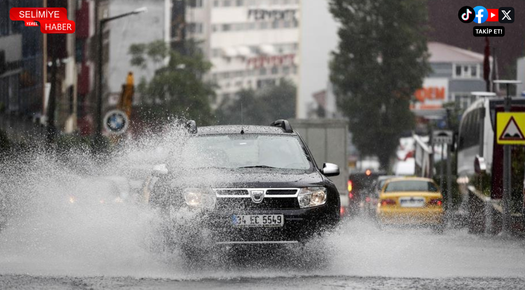 EDİRNE’YE KUVVETLİ GÖK GÜRÜLTÜLÜ YAĞIŞ UYARISI