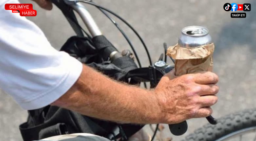 KAZAYA KARIŞAN ALKOLLÜ BİSİKLET SÜRÜCÜSÜNE CEZA