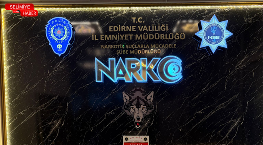 EDİRNE’DE OPERASYON: 68 KİLO 650 GRAM UYUŞTURUCU!