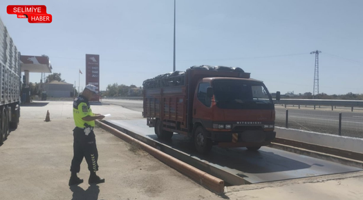 TAŞIMA SINIRINI AŞAN KAMYON SÜRÜCÜSÜNE REKOR CEZA