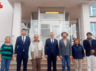 NKÜ REKTÖRÜ ŞAHİN’DEN MYO’YA ZİYARET