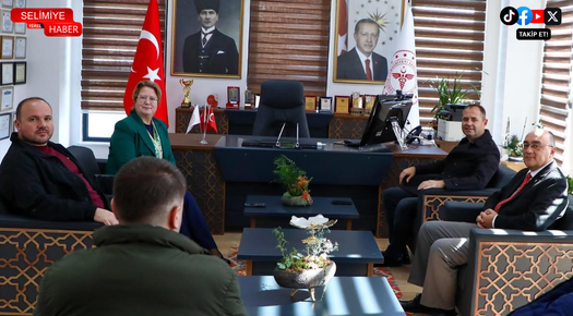 BAŞKAN BULUT, İL SAĞLIK MÜDÜRÜ CERİT’İ ZİYARET ETTİ