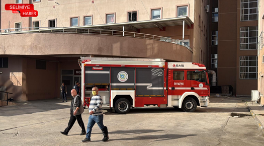 TEKİRDAĞ’DA DEVLET HASTANESİNDE ÇIKAN YANGIN SÖNDÜRÜLDÜ