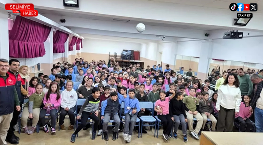 ÖĞRENCİLERE SU VE GIDA İSRAFI EĞİTİMİ VERİLDİ