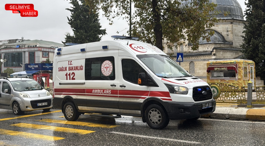 EDİRNE’DE OTOMOBİL YAYAYA ÇARPTI