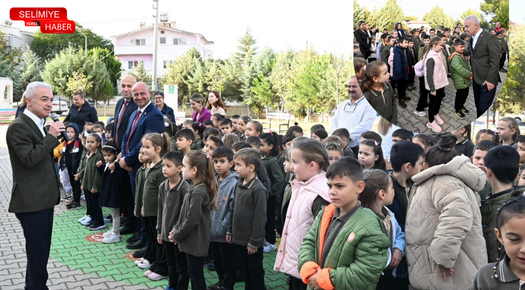DÜNYA GIDA GÜNÜ DOLAYISIYLA MİNİKLERE SÜT DAĞITILDI