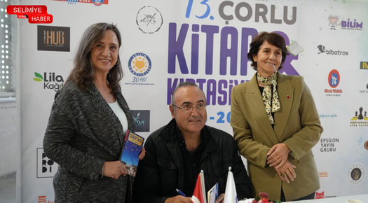 ÇORLU KİTAP FUARI SUNAY AKIN’LA RENKLENDİ