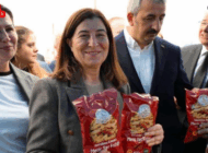 AKSAL, MERİÇ YER FISTIĞI HASAT ŞENLİĞİNE KATILDI