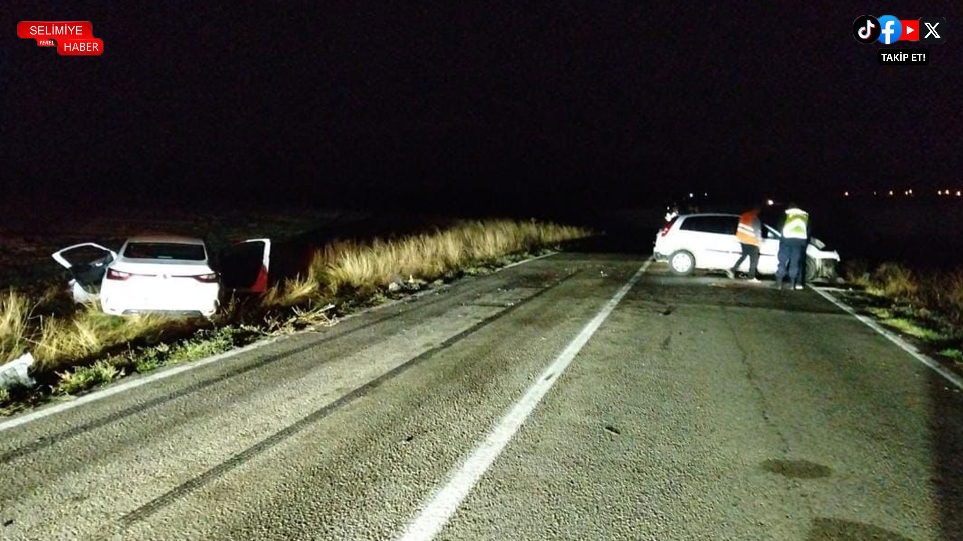 TEKİRDAĞ’DA OTOMOBİL ÇARPIŞMASI: 4 YARALI