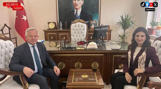 MEHMET KERMAN’DAN ENEZ KAYMAKAMINA ZİYARET