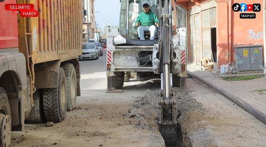 KALEİÇİNDE ALTYAPI ÇALIŞMALARI DEVAM EDİYOR