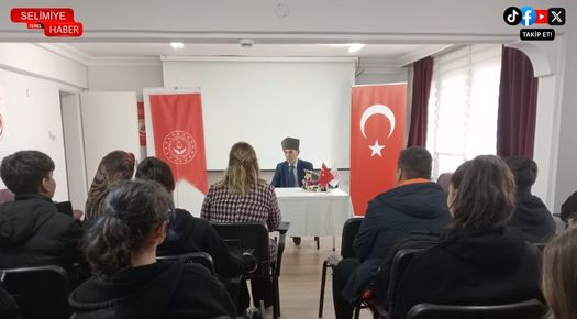 KIBRIS GAZİSİ MEHMET KANAR, ÖĞRENCİLER İLE BİR ARAYA GELDİ