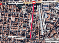 MAARİF CADDESİ ARAÇ TRAFİĞİNE KAPATILDI