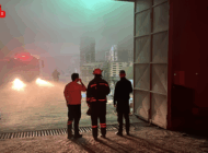 EDİRNE’DE PALET FABRİKASINDA YANGIN ÇIKTI