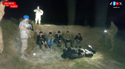 EDİRNE VE KIRKLARELİ’NDE 12 DÜZENSİZ GÖÇMEN YAKALANDI