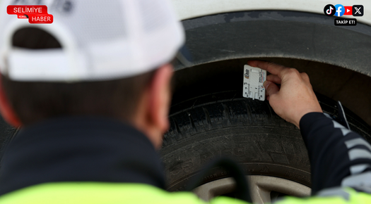 TRAKYA’DA KIŞ LASTİĞİ DENETİMİ BAŞLADI
