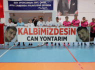 CAN YONTARIM HENTBOL CAMİASI TARAFINDAN ANILDI