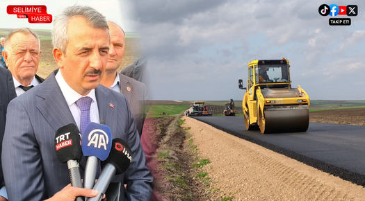HABİLLER’DE SICAK ASFALT ÇALIŞMALARI HIZLA İLERLİYOR