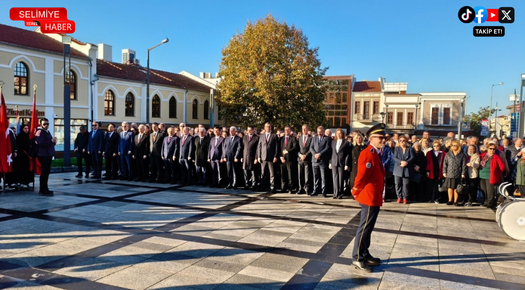 EDİRNE’DE ÖĞRETMENLER GÜNÜ TÖRENLE BAŞLADI