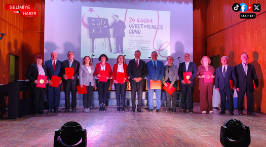 EDİRNE’DE ÖĞRETMENLER GÜNÜ TÖRENLERİ COŞKUYLA SÜRDÜ