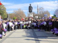 EDİRNE’DE KADINA KARŞI ŞİDDETE TEPKİ YÜRÜYÜŞÜ