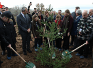 EDİRNE’DE ŞEHİTLER İÇİN 500 FİDAN DİKİLDİ