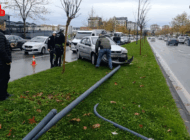 ÇERKEZKÖY’DE OTOMOBİL İLE PİKAP ÇARPIŞTI: 3 YARALI