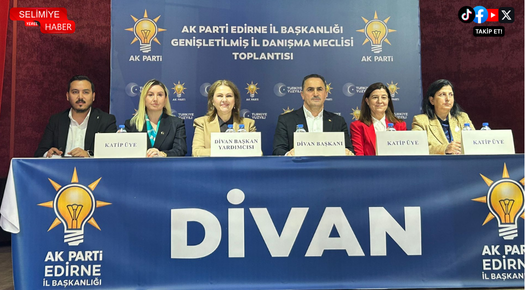 AKP EDİRNE TEŞKİLATI İL DANIŞMA MECLİSİNDE BİR ARAYA GELDİ