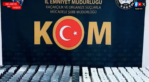 OTOMOBİLDE 500 KAÇAK ELEKTRONİK SİGARA ELE GEÇİRİLDİ