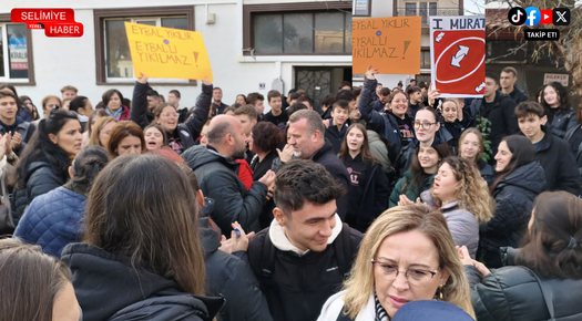 YILDIRIM BEYAZIT LİSESİ TAŞINMA KARARINA KARŞI AYAKTA