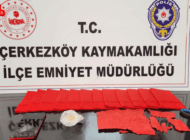 TEKİRDAĞ’DA UYUŞTURUCU OPERASYONU: ZANLI TUTUKLANDI