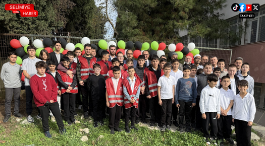 TÜRKİYE VE GAZZE ŞEHİTLERİ ANISINA FİDAN DİKİLDİ