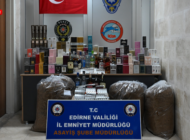 EDİRNE’DE KAÇAKÇILIK OPERASYONU: 19 ŞİŞE KAÇAK İÇKİ