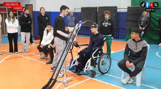 SEREBAL PALSİLİ KADİR BERKE, BOCCİA SPORUNU TANITIYOR