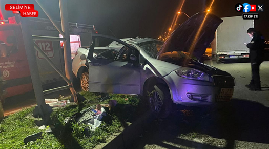 EDİRNE’DE TRAFİK KAZASI: 1 ÖLÜ