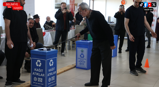 EDİRNE’DE HUZUREVİNDE SIFIR ATIK YARIŞI
