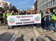 EMEKLİLER YOKSULLUĞA KARŞI SOKAKTA