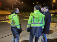 SÜLOĞLU’NDA YOĞUN YAĞIŞ TAŞKINLARA NEDEN OLDU