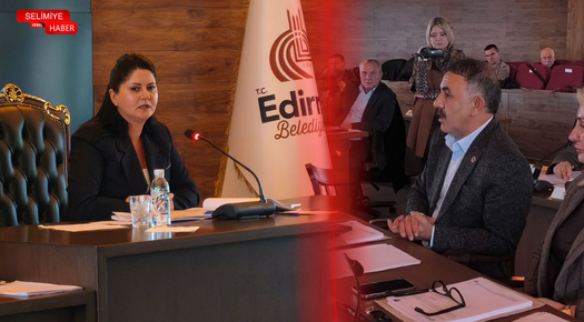 EDİRNE BELEDİYE MECLİSİ TOPLANTISINDA GERGİNLİK