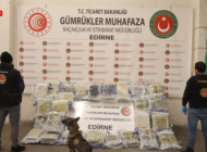 KAPIKULE’DE 144 KİLO ESRAR ELE GEÇİRİLDİ