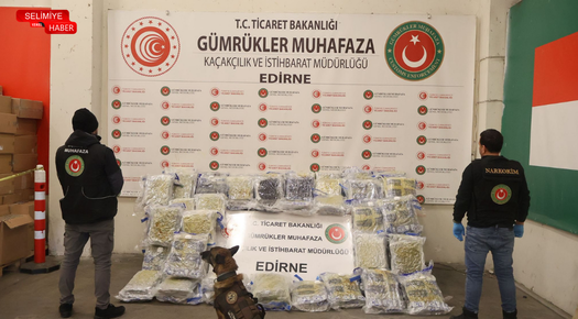 KAPIKULE’DE 144 KİLO ESRAR ELE GEÇİRİLDİ