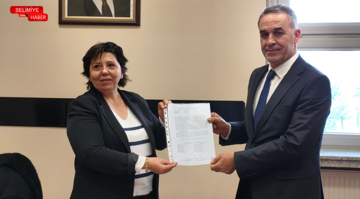 AYTAÇ DİLCİ MAZBATASINI ALDI